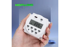 Hofujng CN101A Digital LCD Programmable Mini Week Time Switch Relay AC/DC 12V-240V 8A/16A CN/GUA