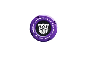 Transformers Universal ABS Car Engine Start Button Cover Car Accessories Motorcycle Ignition Key Switch Cover