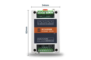 IO2200S Serial IO Module 2CH Dry Wet Contact Detector Modbus RTU Rail Screw Mount Custom Serial Industrial Switch Collector