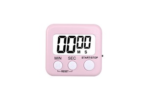 Plastic Electronic Timer for Kitchen Baking and Student Stopwatches Time Management Reminder