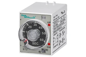 SAMWHA-DSP ST3P on Delay Multifunctional Time Relay With Socket 220V 24V 110V 12V