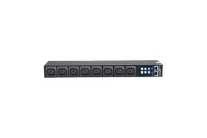 Smart PDU 220V 10A 8 Way C13 Metered Display Multiple Alarm Modes RS485 Timed Switch Remote Monitoring Data Center OEM