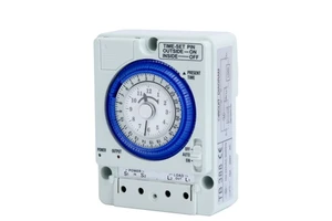 TB388 AC 220V 24 Hours DIN Rail Mounted Mechanical Electric Controller Timer Switch