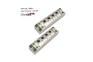 IO Link EtherCAT Communication Protocol Module IP67 Narrow I/O Sensor 006BA1 Industrial Ethernet