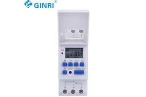 Weekly Programmable 12V Dc 110V 220V Electronic Digital Timer Control Relay Switch for Light LED