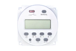 Programmable Digital Timer 220V DC Switch with Remote Control Mini Size Portable Industrial Use
