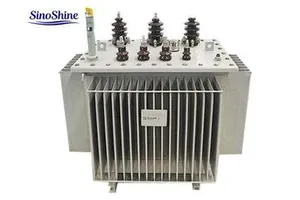 S11 Series 50kVA 100kVA 250kVA 500kVA Three Phase Oil Immersed Power Transformer CE IEC Certified Distribution Transformer