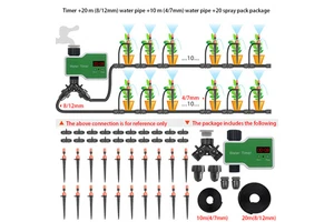 ZHITIAN T01 Automatic Irrigation Garden Watering Controller Analogue Sprinkler Timer Waterproof AA Battery Operated ABS Plastic