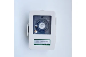 Waterproof IP53 24 Hours Daily Programmable Mechanical AC 100V-240V 30A Timer Time Switch Relay TB388-R CE Certified Copper Home