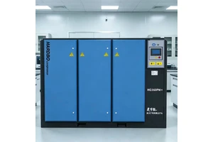 Dual-host Stationary Inverter 20bar 25bar 30bar Screw-type Lubricated Air Cooled Air Compressor 11-355kw Two-stage AC Driven Low