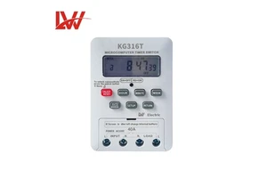 KG316T Timer Digital Timer Switch Microcomputer Timer Switch AC220V 40A