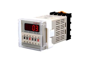 DH48S-S Dh48ss Series 6 Digital Timer LED Time Off Delay Relay Multi-Range Digital Timer Easy Operational