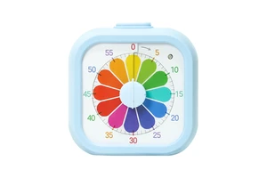 Customize Cooking Desk Analog Ticktime Pomodoro Cube Pause Mechanical Plastic Waterproof 60 Minute Visual Kitchen Timer for Kids