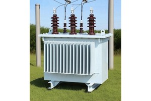 High Voltage Transformer S11 100KVA 11KV To 400V Copper Triple-Winding Coil 3 Phase Oil Immersed Power Transformer