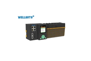 WELLAUTO AU7 816-1B0AA-2AW0-HL Redundant PLC With 2*RS485/RS232 Support MODBUS-RTU Or Free Port Protocol