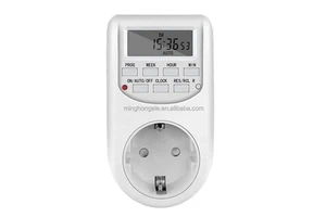 10A 220V Germany EU Plug Weekly Programmable Digital Timer Switch