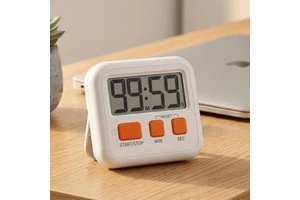 Timer Wholesale Nordic LCD Visual Digital Timer Battery Powered Strong Magnetic Music Timer Kids Study Learning Pomodoro Timer
