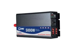 CHANGI 5000W Pure Sine Wave Power Inverter Single Phase 220V/50Hz 110V/60Hz Inverters 30A Output Current Customizable
