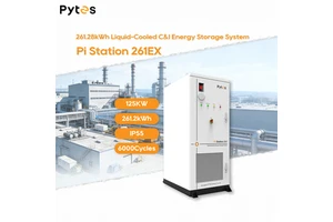 Pytes 261KWh C&I Solar Energy Storage System LiFePO4 BESS Hybrid Inverter PV Integration Peak Shaving Commercial Industrial