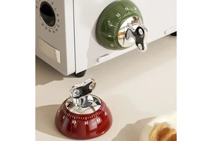 60 Minute Countdown Mechanical Kitchen Timer Self Regulating Time Management Reminder