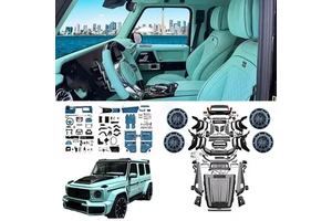 Full G900 Roc Ket Edition Body Kit & Interior Upgrade for Mercedes Benz G-Class W464 W463 G63 G500