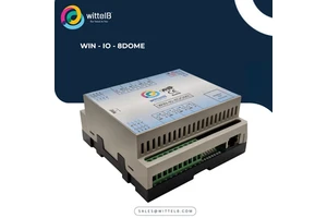 WIN-IO-8DOME | 8 Port Digital Output IO Module with Relays | Modbus TCP Ethernet