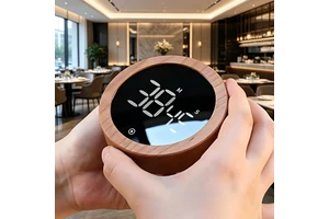 Multifunctional ABS Rotary Electronic Digital LED Countdown Timer with AAA Battery 90min Max Kitchen Cooking Time Management