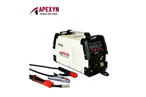 APEXYN 4-in-1 Gas/Gasless MMA TIG MIG Welding Machine 250A Inverter Portable for Home Use DIY Construction Farm 2-Year Warranty