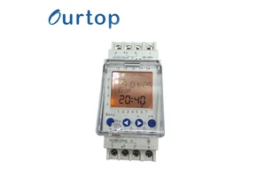 Factory Whole Sale Digital Programmable Time Switch For Automatic Summer Winter Time Changeover 16a 220VAC 12-240VACDC ATH622B