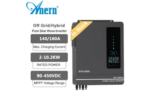 MPPT Solar Inverter Hybrid Solar Inverter 10kw with Lithium Battery