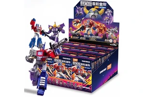 Transforming Robot Galaxy Version 08 Blind Box Building Block Figures Original Genuine Assemble Model Toy for Collectors & Gifts