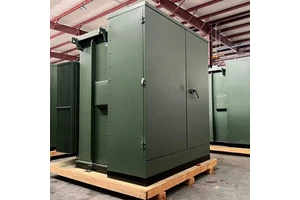 Three Phase 500kVA 750kVA 1000kVA 1500kVA 2000kVA 2550kVA 2550 KVA 34.5kV 24.94kV 0.415kV 0.48kV Pad Mounted Transformer