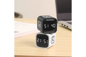 Multifunctional Time Management Timer Digital Magnetic Flip Desk Cube Timer Kitchen Count Gravity Timer