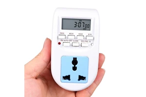 AL-06 High Quality 24 Hours Timer 220V-240V 50/60Hz 2000W Digital Time Switch Timer With UK Socket and UK Plug Smart Home Plug