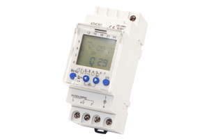 Durable Mini Industrial 24-240VAC/DC 16A Din Rail Digital Power Day/Week Program Timer Switch LCD Display