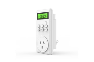 Mini Plug in Weekly Digital Electronic Programmable Timer for Refrigerator,Watering Pump,Home Lighting and Electric Heater