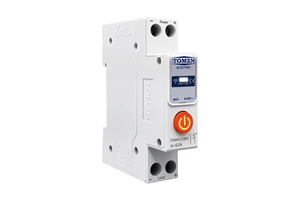 For TUYA Smartlife 220VDC 63A WIFI Smart Switch Metering Monitoring Circuit Breaker Timer Relay 3-Pole 6kA Breaking Plastic