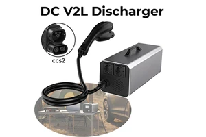 Tesla Model 3 Y portable CCS2 V2L Discharger 5KW EV Power Inverter Vehicle to Load Outdoor Camping Power Source
