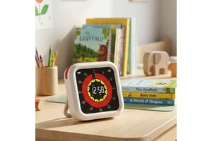 Custom Pattern Manufacturer Magnetic Back Digital Visual Countdown Timer Minutes Hour Cube Kids Study Kitchen Pomodoro Timer