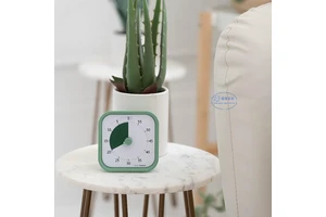 Factory Direct 60 Minute Visual Manual Kitchen Electric Countdown Timer Plastic Kids Study Timer Wholesale