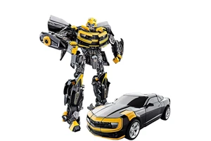 Transforming Toy Action Figure - Light-Up Edition Building and Transformation Model Toy