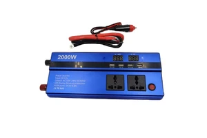 Inversor 12v 24v to 110v 220v Modified Sine Wave Off Grid Inverter 1000w 1500w 2000w Dc to Ac Power Solar Inverter
