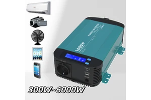 1000w Power Inverter Pure Sine Wave 12v to 220v with Lcd Display Inverter air Conditioner