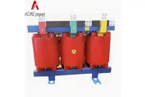 High Efficiency Cast Resin Dry Type Transformer 3 Phase 10KV 20KV 35KV to 400V 30kVA-2500kVA Distribution Power Transformer