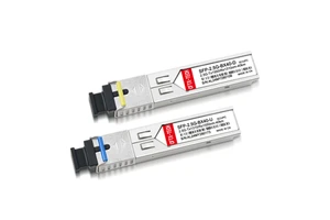 Gigabit SFP 2.5G 40km BIDI SC Connector Single Model 1310/1550nm SFP Module Transceiver