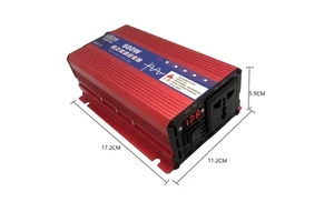 600W Pure Sine Wave Inverter DC 12V 24V 48V 60V to AC 110V 220V Voltage Transformer Inverter