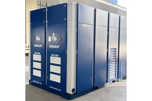 Automotive Workshop 90KW PM Inverter Air Compressor