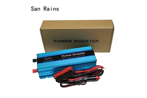 Factory Wholesale 1200W Single Phase Pure Sine Wave Power Inverter 12V24V Input to 110V220V Output 50Hz Inversor De Potencia
