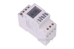 NKG-4 Din Rail Timer Switch School Bell Controller Digital Weekly Programmable , Timer Switch 220V Digital Auto Bell Controller