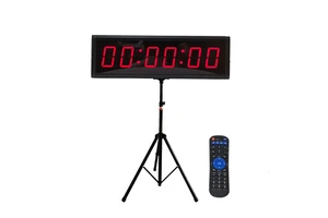 Wholesale 2.3inch 6 Digit LED Electronic Timer with Adjustable Bracket, Countdown Stopwatch for Meetings and Competitions